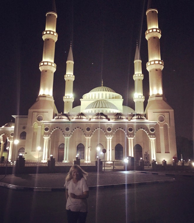 Blue Mosque in Dubai